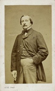 Retrato del pianista y compositor Félix Le Couppey 1811-1887 de Photo studio Legé and Bergeron.