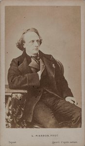 Retrato del pianista y compositor Henry Litolff 1818-1891 de Photo studio Mayer and Pierson.
