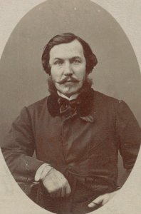 Retrato del pianista y compositor Alfred Quidant 1815-1893 de Photo studio Nadar.