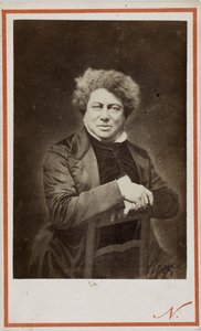 El autor Alexandre Dumas padre 1802-1870, 1870 de Photo studio Nadar.