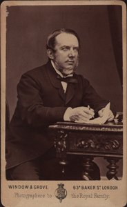 Retrato del compositor Michael William Balfe 1808-1870 de Photo studio Window and Grove.
