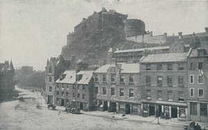 Castillo de Edimburgo, 1910 de Photochrom Co Ltd of London