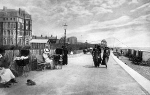 El Desfile, Bexhill-on-Sea, East Sussex, principios del siglo XX de Photochrom Co Ltd of London