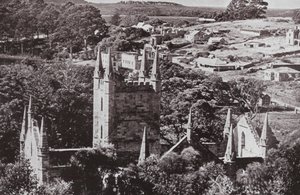 Puerto Histórico de Arthur, Tasmania (foto en b/n)