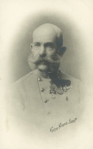 Emperador Francisco José I de Austria (foto b/n)