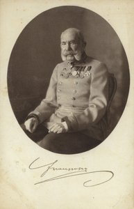 Emperador Francisco José I de Austria (foto b/n)