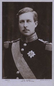 Alberto I, Rey de Bélgica de Photographer Belgian