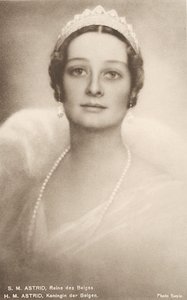 Astrid de Suecia, Reina de los Belgas, consorte de Leopoldo III de Bélgica de Photographer Belgian