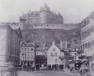 Canadá: El Chateau Frontenac, Quebec