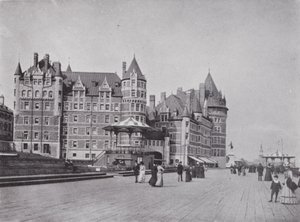 Chateau Frontenac y Terraza Dufferin de Photographer Canadian