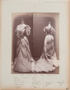 Página del Álbum: Casa de Worth, Vestido de Baile de Photographer French