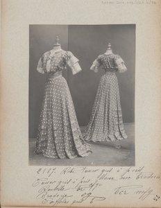 Página del Álbum: Casa de Worth, Traje de Photographer French
