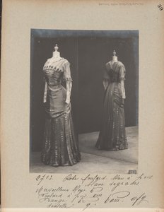 Página de álbum: Casa de Worth, Vestido de Photographer French