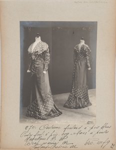 Página de álbum: Casa de Worth, Vestido de Photographer French