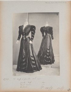Página de álbum: Casa de Worth, vestido de Photographer French
