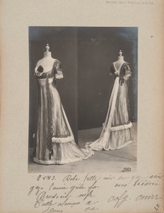 Página del Álbum: Casa de Worth, Vestido de Noche de Photographer French