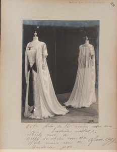 Página de álbum: Casa de Worth, vestido de té de Photographer French