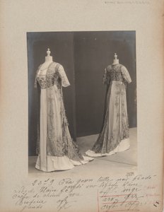 Página del Álbum: Casa de Worth, Vestido de Té de Photographer French