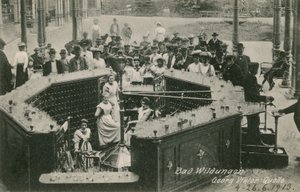 Bad Wildungen. Postal enviada en 1913