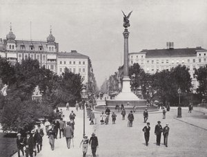 Plaza Belle-Alliance y Calle Friedrich de Photographer German