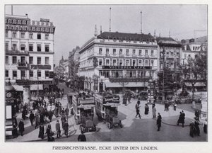 Berlín: Friedrichstrasse, esquina Unter den Linden de Photographer German