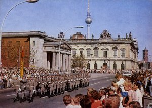 Berlín, la capital de la República Democrática Alemana
