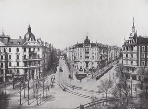 Charlottenburg, Kurfürstendamm, esquina Uhland- y Grolmann-Strasse de Photographer German