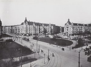 Charlottenburg, Plaza Savigny de Photographer German