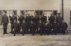 Grupo de soldados de infantería del ejército alemán de Photographer German