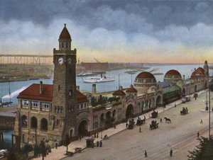Hamburgo: St Pauli Landungsbrucken