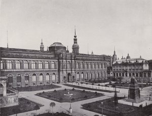 Galería de Pinturas Real, Vista desde el Zwinger de Photographer German