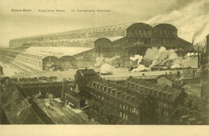 Fábrica de Krupp, Essen, Ruhr, Alemania de Photographer German