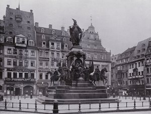 Leipzig: Monumento a la victoria de Photographer German