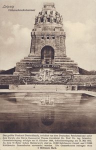 Monumento a la Batalla de las Naciones (1813), Leipzig, Alemania de Photographer German