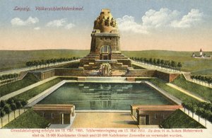 Monumento a la Batalla de las Naciones, Leipzig de Photographer German