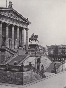 Galería Nacional y Monumento a Friedrich Wilhelm IV de Photographer German