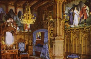 Castillo de Neuschwanstein: Dormitorio de Photographer German