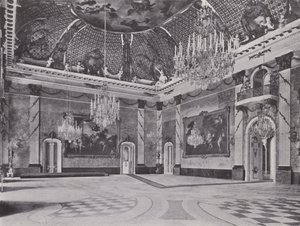 Potsdam, Nuevo Palacio, Sala de Mármol de Photographer German