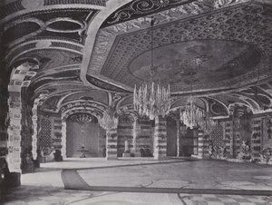 Potsdam, Nuevo Palacio, Sala de las Conchas de Photographer German