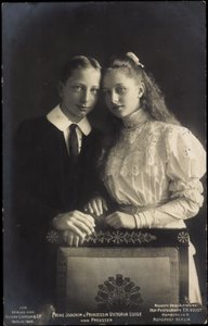 El Príncipe Joaquín y la Princesa Victoria Luisa
