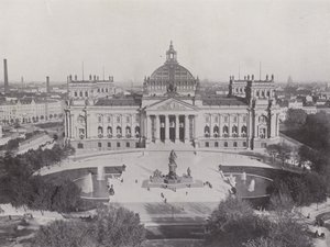 Reichstags-Gebäude y Monumento a Bismarck de Photographer German