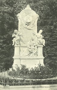 Memorial de Robert Schumann, Bonn, Alemania de Photographer German