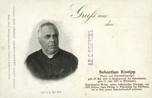 Sebastian Kneipp, sacerdote católico bávaro y pionero de la naturopatía de Photographer German