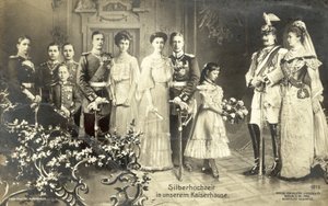 Boda de plata del Kaiser Wilhelm II y la Emperatriz Augusta Victoria de Alemania