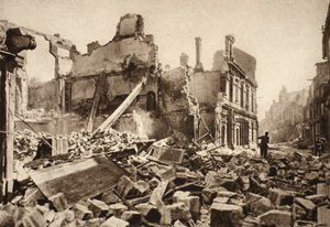 Vista de Rue St. Martin, Soissons de Photographer German