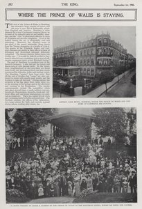 Visita del Príncipe de Gales y el Duque de Cambridge al balneario de Bad Homburg, Alemania de Photographer German