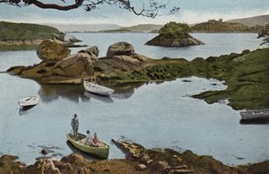 Irlanda del Sur: puerto de Glengarriff, condado de Cork (foto a color) de Photographer Irish