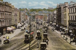 Irlanda del Sur: Patrick Street, Cork (foto a color) de Photographer Irish