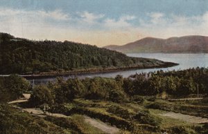Irlanda del Sur: río Blackwater en Kenmare, condado de Kerry (foto a color) de Photographer Irish