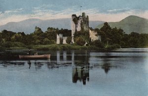 Irlanda del Sur: Ross Castle, Killarney (foto a color)